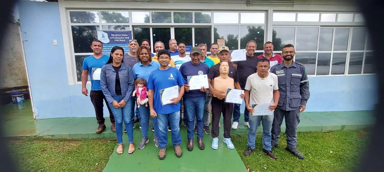 Assefe certificando em primeiros socorros e defesa civil